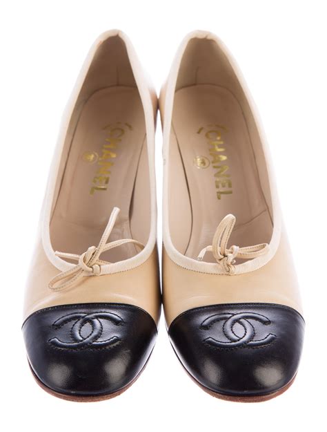 chanel cap toe pumps|chanel pump heels.